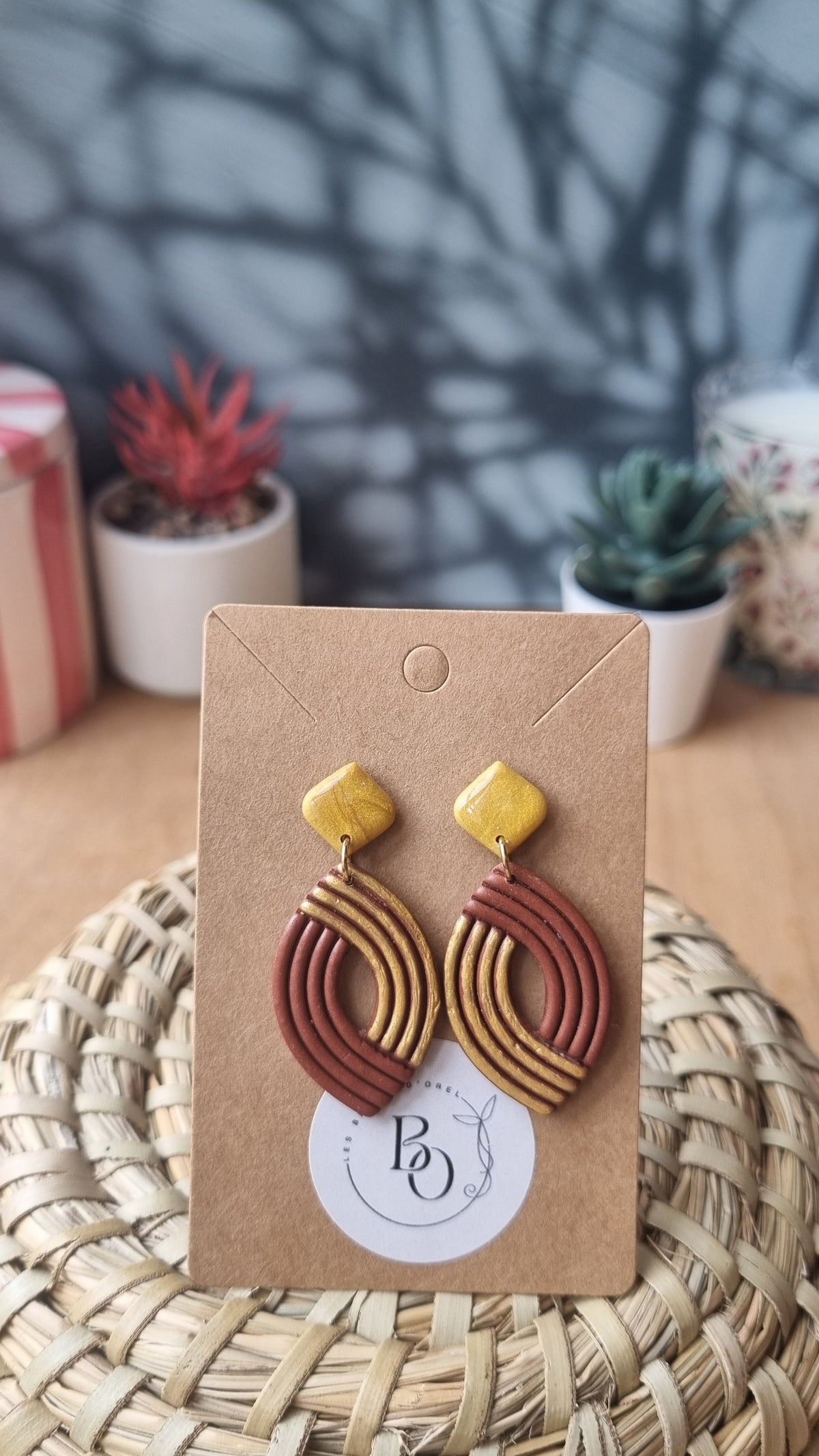 Boucles d'oreilles Camille