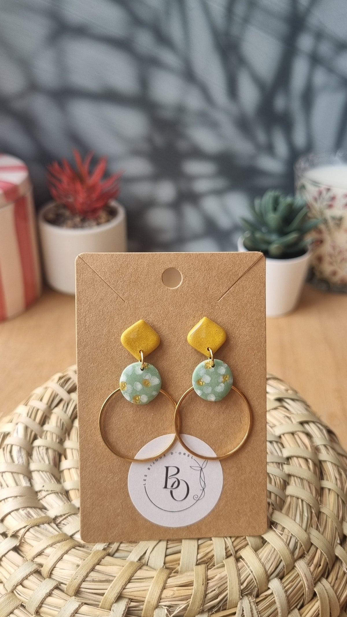 Boucles d'oreilles Noélyne