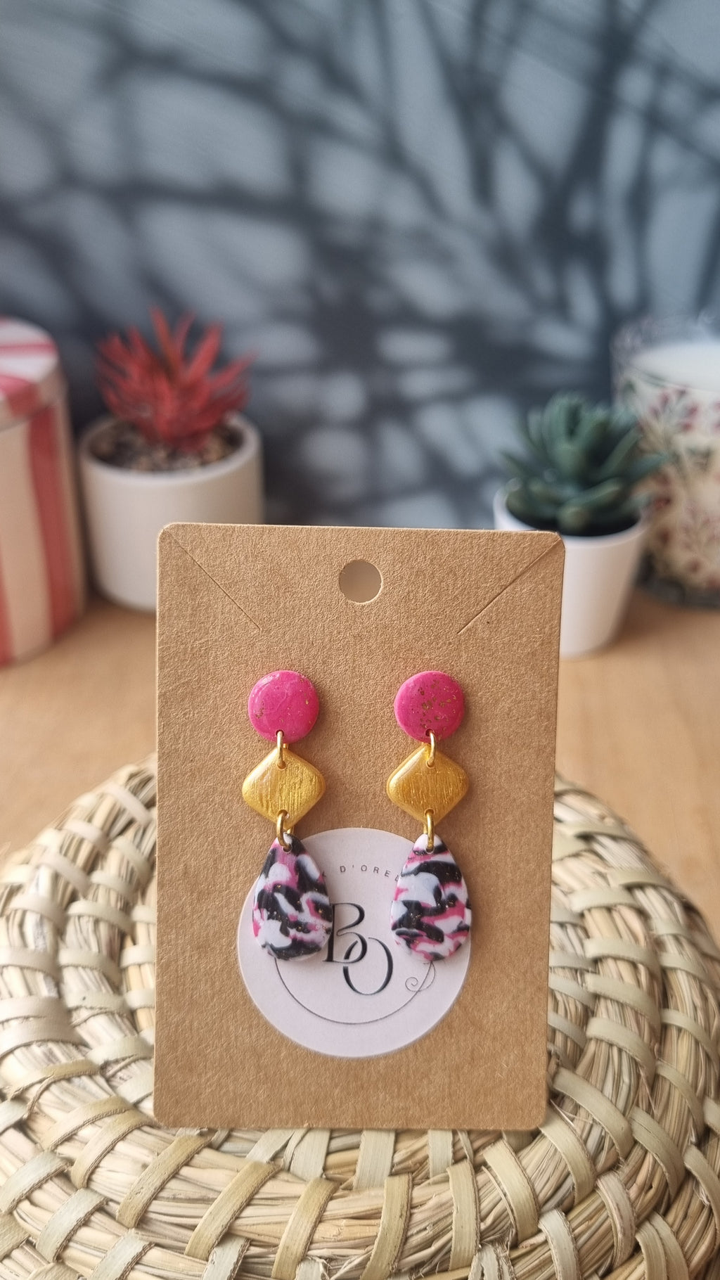 Boucles d'oreilles Odile