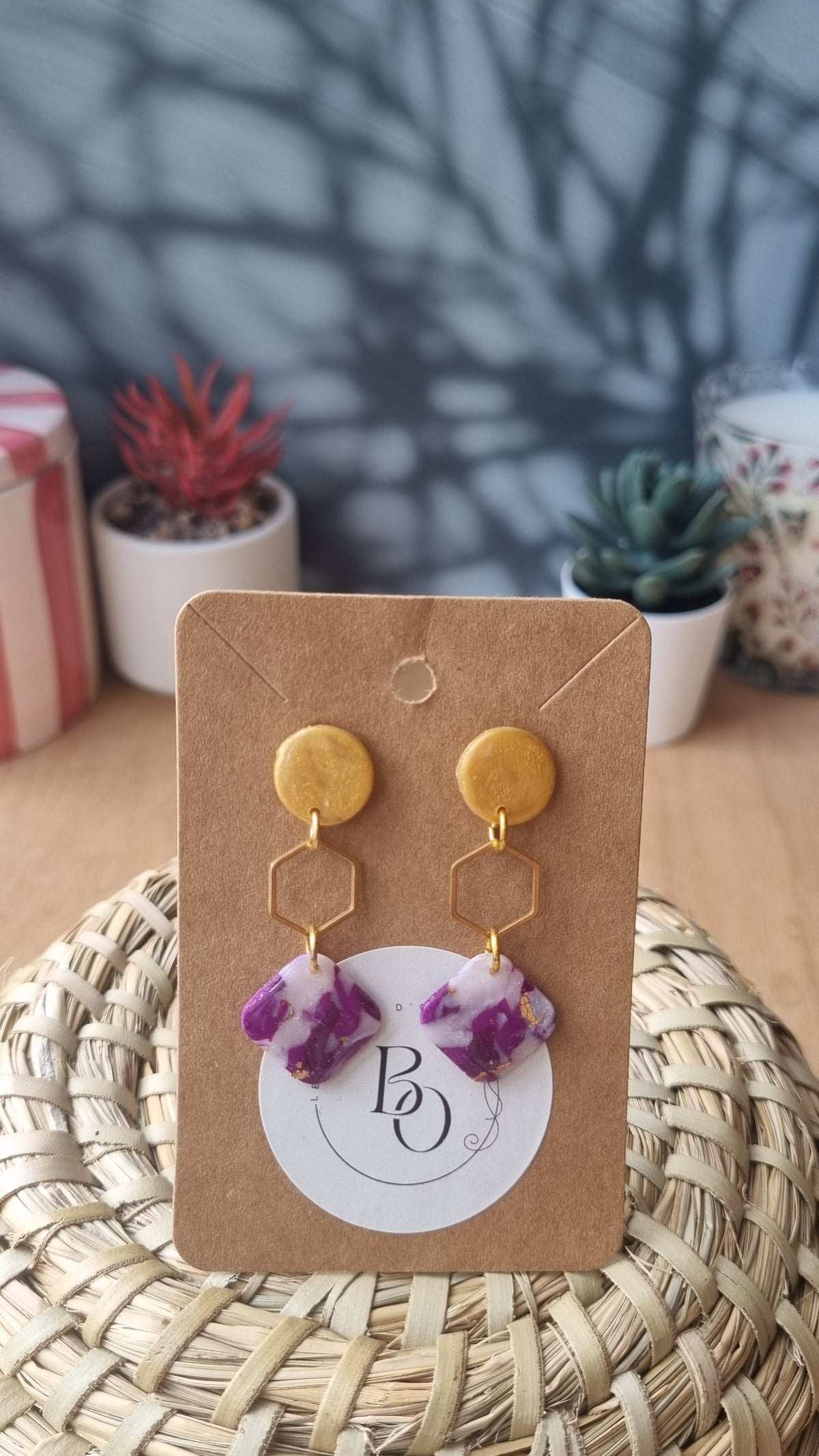 Boucles d'oreilles Marlèna