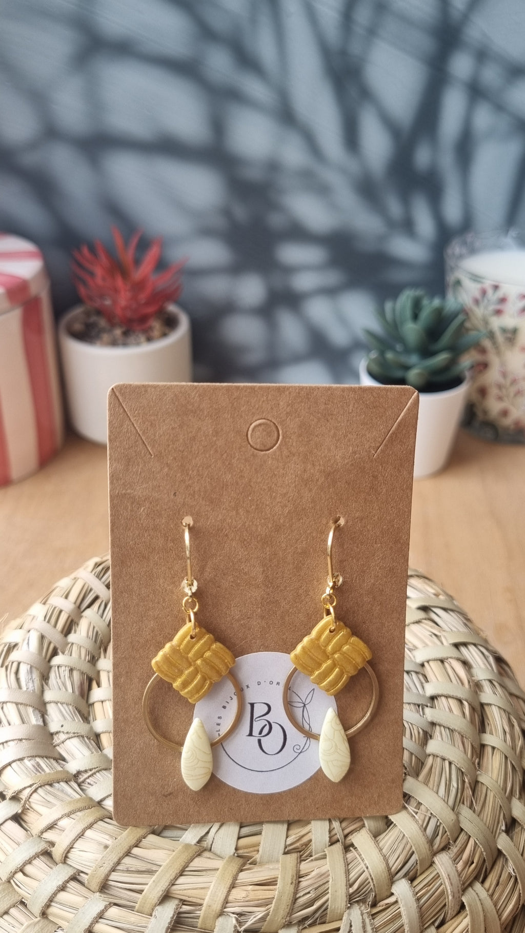 Boucles d'oreilles Maïté