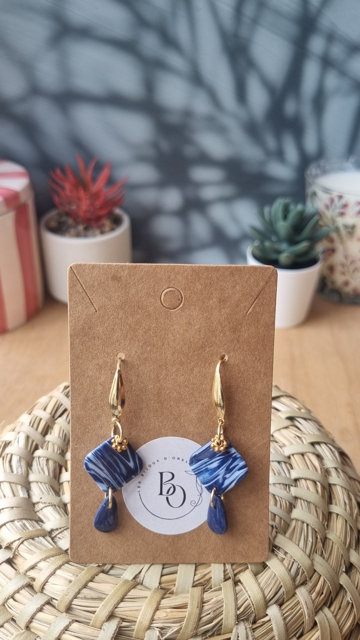 Boucles d'oreilles Malva