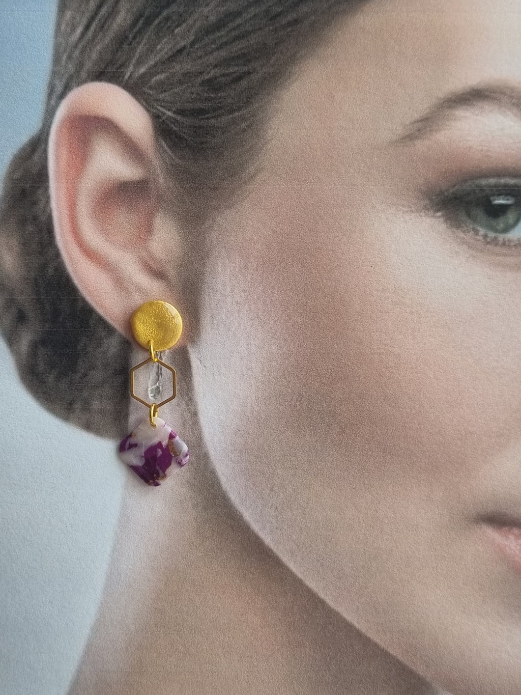 Boucles d'oreilles Marlèna