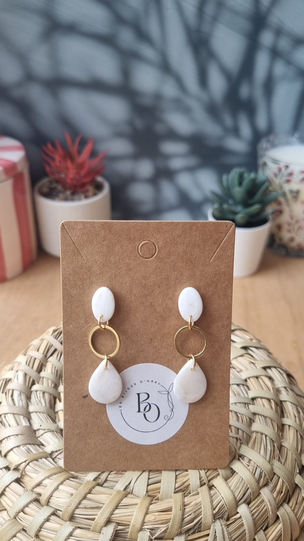 Boucles d'oreilles Malwen